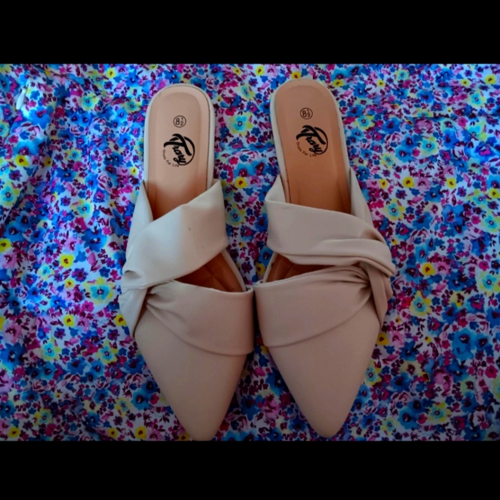 Trary Mules Slide Slip On Elegant Shoe